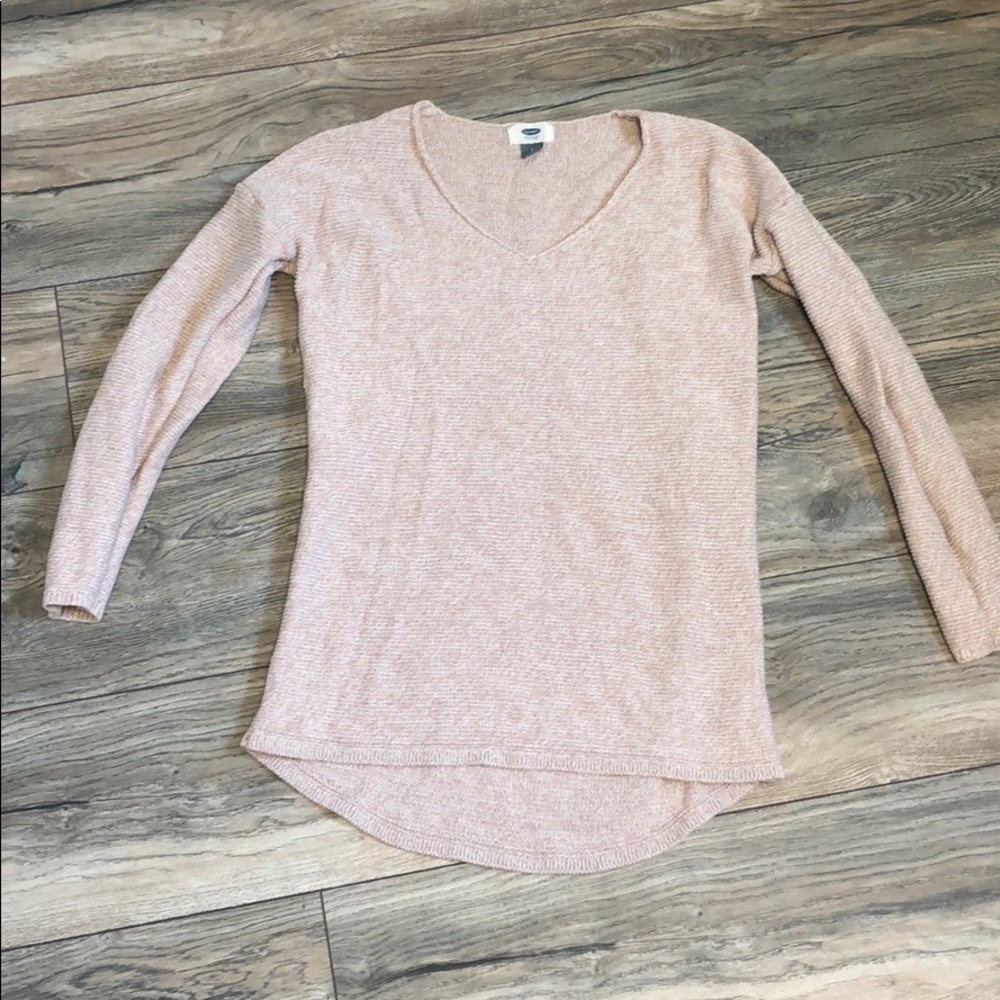 Blush marked sweater